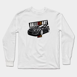 Black Lancer Evolution 6 Tommi Makinen Long Sleeve T-Shirt